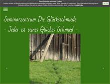 Tablet Screenshot of die-gluecksschmiede.at